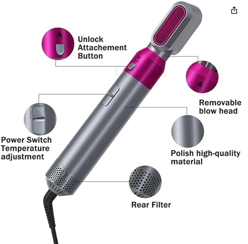 5-in-1 Hot Air Hair Styler