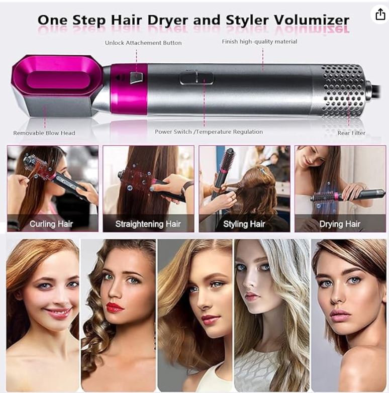 5-in-1 Hot Air Hair Styler